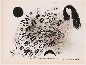 Marc Chagall, Untitled, 1969, Litografia.