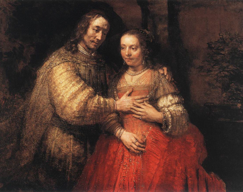Rembrandt, The Jewish bride, 1667